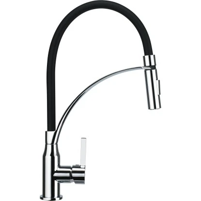 Baliv Küchenarmatur KI-1861 Chrom-Schwarz 4 Baliv Küchenarmatur KI-1861 Chrom-Schwarz – Bild 2