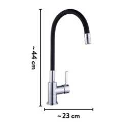 Baliv Küchenarmatur KI-1820 Chrom-Schwarz 15 Baliv Küchenarmatur KI-1820 Chrom-Schwarz -KüchenTraum 4007874206794 40