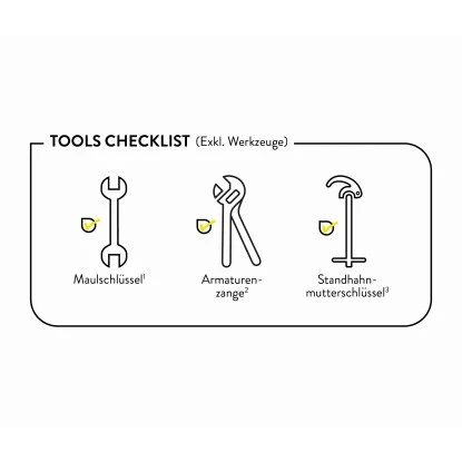 Baliv Küchenarmatur KI-1820 Chrom-Schwarz 7 Baliv Küchenarmatur KI-1820 Chrom-Schwarz – Bild 5
