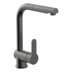 Schütte Spültischarmatur Mit Herausziehbarem Auslauf London Graphit Matt -KüchenTraum 4008431000794 2759 7