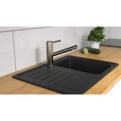 Schütte Spültischarmatur Mit Herausziehbarem Auslauf Unicorn Edelstahloptik 8 Schütte Spültischarmatur Mit Herausziehbarem Auslauf Unicorn Edelstahloptik -KüchenTraum 4008431337777 2759 3