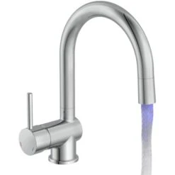 Schütte LED-Spültischarmatur Stella Chrom -KüchenTraum 4008431790558 2759 7