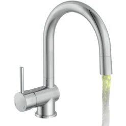 Schütte LED-Spültischarmatur Stella Chrom -KüchenTraum 4008431790558 2759 9