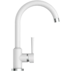 Schütte Spültischarmatur Cornwall Weiß-Chrom