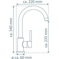 Schütte Spültischarmatur Cornwall Weiß-Chrom 15 Schütte Spültischarmatur Cornwall Weiß-Chrom -KüchenTraum 4008431791364 2759 20