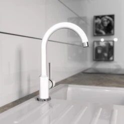 Schütte Spültischarmatur Cornwall Weiß-Chrom 14 Schütte Spültischarmatur Cornwall Weiß-Chrom -KüchenTraum 4008431791364 2759 6