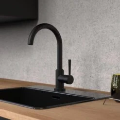 Schütte Design-Spültischarmatur Cornwall Schwarz-Matt 10 Schütte Design-Spültischarmatur Cornwall Schwarz-Matt -KüchenTraum 4008431791661 2759 4