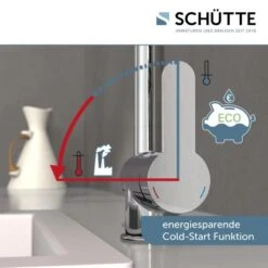 Schütte Küchenarmatur Rio Chrom -KüchenTraum 4008431798165 2759 3