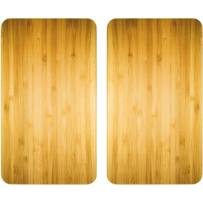 Wenko Herdabdeckplatten Universal Holz-Optik 2er Set Braun 3 Wenko Herdabdeckplatten Universal Holz-Optik 2er Set Braun