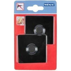 Wenko Turbo-Loc Eckig 2 Cm X 6 Cm X 6 Cm Schwarz 7 Wenko Turbo-Loc Eckig 2 Cm X 6 Cm X 6 Cm Schwarz -KüchenTraum 4008838308677 1068 03