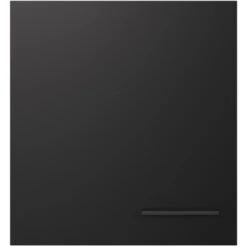Flex-Well Exclusiv Oberschrank Capri 50 Cm X 55 Cm Schwarz Matt-Endgrain Oak -KüchenTraum 4047584070162 4051 S 01