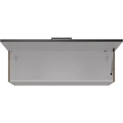 Flex-Well Exclusiv Kurz-Oberschrank Capri 100 X 32 Cm Schwarz Matt-Endgrain Oak -KüchenTraum 4047584070209 4051 S 03