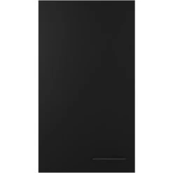 Flex-Well Exclusiv Oberschrank Capri 50 Cm X 89 Cm Schwarz Matt-Endgrain Oak -KüchenTraum 4047584070353 4051 S 01