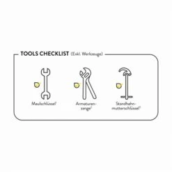 Baliv Küchenarmatur KI-1822 Chrom-Taupe -KüchenTraum 4048122122169 WEB01 281021