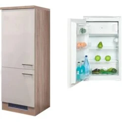 Flex-Well Exclusiv Kühlschrank-Umbau Orlando Mit Kühlschrank PKM KS 120.4A+ EB 7 Flex-Well Exclusiv Kühlschrank-Umbau Orlando Mit Kühlschrank PKM KS 120.4A+ EB -KüchenTraum 4051 g 60 102 000 nepal 2