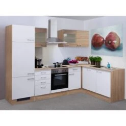 Flex-Well Classic Winkelküche Florida 280 Cm Sonoma Eiche-Weiß 9 Flex-Well Classic Winkelküche Florida 280 Cm Sonoma Eiche-Weiß -KüchenTraum 4051 g 999 2802 014 samoa