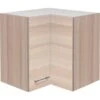 Flex-Well Exclusiv Eck-Hängeschrank Focus 60 Cm X 60 Cm Akazie Nachbildung -KüchenTraum 436638 4051 he60focus
