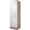 Flex-Well Exclusiv Geschirrschrank Valero 50 Cm Hochglanz Weiß-Sonoma Eiche -KüchenTraum 4527313 4800 ge50 valero 2