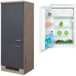 Flex-Well Exclusiv Kühlschrank-Einbauschrank Morena Mit Kühlschrank EEK: F