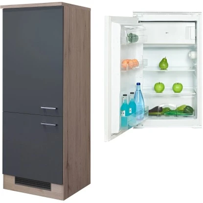 Flex-Well Exclusiv Kühlschrank-Einbauschrank Morena Mit Kühlschrank EEK: F 3 Flex-Well Exclusiv Kühlschrank-Einbauschrank Morena Mit Kühlschrank EEK: F