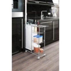 Wenko Sammelwagen Slim 3 Etagen -KüchenTraum 4540274 1068 12100100 3
