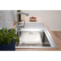 Respekta Einbauspüle Chicago 86 Cm X 50 Cm Edelstahl -KüchenTraum 45546 4384 CHICAGO86X50 10