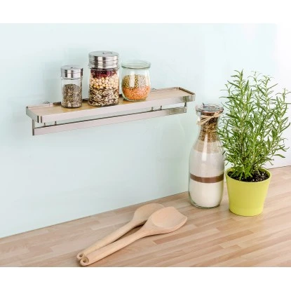 Wenko Gewürzregal Premium Vacuum-Loc Befestigungssystem 40 Cm X 8 Cm 4 Wenko Gewürzregal Premium Vacuum-Loc Befestigungssystem 40 Cm X 8 Cm – Bild 2