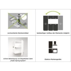 Marinelli Cucine Küchenzeile Rossella 255 Cm Eiche Hell NB-Betonoptik Dunkelgrau 25 Marinelli Cucine Küchenzeile Rossella 255 Cm Eiche Hell NB-Betonoptik Dunkelgrau -KüchenTraum 4814596 2657 Bozza7 1