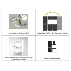 Marinelli Cucine Küchenzeile Michela 255 Cm Weiß Hochglanz 19 Marinelli Cucine Küchenzeile Michela 255 Cm Weiß Hochglanz -KüchenTraum 4814612 2657 Bozza7