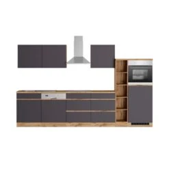 Held Möbel Küchenzeile Turin 330 Cm Graphit-Wotaneiche Mit E-Geräten 23 Held Möbel Küchenzeile Turin 330 Cm Graphit-Wotaneiche Mit E-Geräten -KüchenTraum 4814 11016600 1122.6311 1a