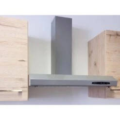 Flex-Well Küchenzeile Arizona 270 Cm Quarz Cubanit-San Remo Eiche -KüchenTraum 495922 4644 pkm ubh silber 1