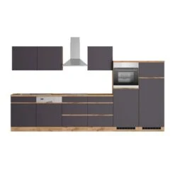Held Möbel Küchenzeile Turin 360 Cm Graphit-Wotaneiche Mit E-Geräten 24 Held Möbel Küchenzeile Turin 360 Cm Graphit-Wotaneiche Mit E-Geräten -KüchenTraum 4970 11016600 1126.6311 1a