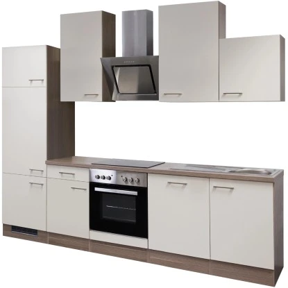 Flex-Well Exclusiv Küchenzeile Eico 280 Cm Magnolienweiß-Tennessee Eiche 5 Flex-Well Exclusiv Küchenzeile Eico 280 Cm Magnolienweiß-Tennessee Eiche – Bild 3