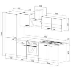 Respekta Economy Küchenzeile KB270WWBSCGKE178 270 Cm Weiß-Beton Optik 11 Respekta Economy Küchenzeile KB270WWBSCGKE178 270 Cm Weiß-Beton Optik -KüchenTraum 4 neu KB270WWBSCGKE178G 04