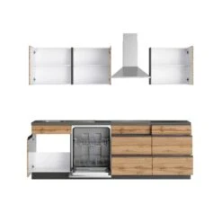 Held Möbel Küchenzeile Turin 390 Cm Wotaneiche-Graphit Mit E-Geräten 25 Held Möbel Küchenzeile Turin 390 Cm Wotaneiche-Graphit Mit E-Geräten -KüchenTraum 5084 11016600 1128.6310 2a