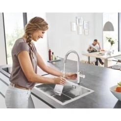 Grohe Spültischbatterie Blue Home Start Chrom Mit Hohem Auslauf -KüchenTraum 5189006 4520 3