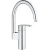 Grohe QuickFix Einhand-Spültischbatterie Wave Cosmopolitan Chrom -KüchenTraum 5189576 4520 32449001 1