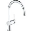 Grohe Einhand-Spültischbatterie Minta Chrom Mit Herausziehbarer Spülbrause 1 Grohe Einhand-Spültischbatterie Minta Chrom Mit Herausziehbarer Spülbrause -KüchenTraum 519192 4520 32918000