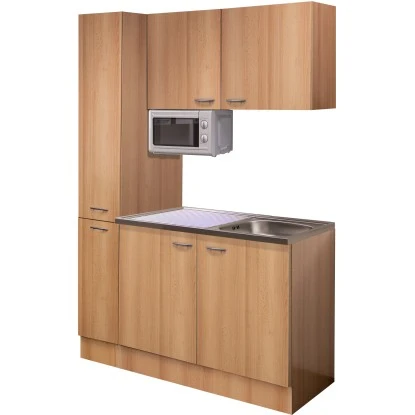 Flex-Well Singleküche 130 Cm Nano Buche 4 Flex-Well Singleküche 130 Cm Nano Buche – Bild 2