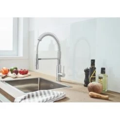Grohe QuickFix Einhand-Spültischbatterie Get Chrom -KüchenTraum 520 ZZH T30361D01 000 01 1