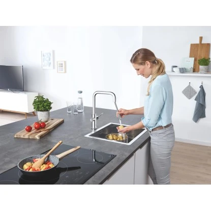 Grohe U-Auslauf Starter Kit Blue Home Chrom 4 Grohe U-Auslauf Starter Kit Blue Home Chrom – Bild 2