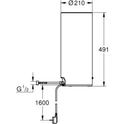 Grohe Boiler Red L-Size Chrom -KüchenTraum 5217583 4520 100016410 1