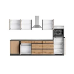 Held Möbel Winkelküche Turin 300 X 240 Cm Wotaneiche-Graphit Mit E-Geräten 25 Held Möbel Winkelküche Turin 300 X 240 Cm Wotaneiche-Graphit Mit E-Geräten -KüchenTraum 5233 11016600 1131.6310 2a