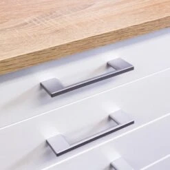 Flex-Well Classic Winkelküche Florida 280 Cm Ohne E-Geräte Sonoma Eiche-Weiß -KüchenTraum 5260435 4051 CU01