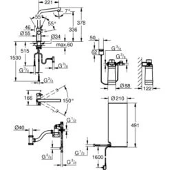 Grohe L-Auslauf Armatur Und Boiler Red Duo L-Size Supersteel 7 Grohe L-Auslauf Armatur Und Boiler Red Duo L-Size Supersteel -KüchenTraum 5288311 4520 100025162 1