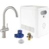 Grohe Einhand-Spültischbatterie Set Blue Professional Supersteel -KüchenTraum 5288394 4520 31323DC2 1