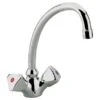 Sanitop-Wingenroth Zweigriff-Küchenarmatur Standard Plus Chrom -KüchenTraum 529057 picture 1