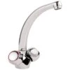 Sanitop-Wingenroth Zweigriff-Küchenarmatur Como Chrom -KüchenTraum 534286 picture 1