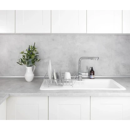 Wenko Geschirrabtropfkorb Chrom 7 Wenko Geschirrabtropfkorb Chrom – Bild 5