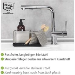 WENKO Spülorganizer Orio Edelstahl -KüchenTraum 534943 1068 03